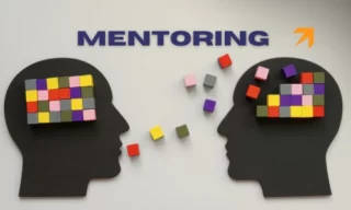 okładka bloga prezentująca rozwój poprzez mentoring