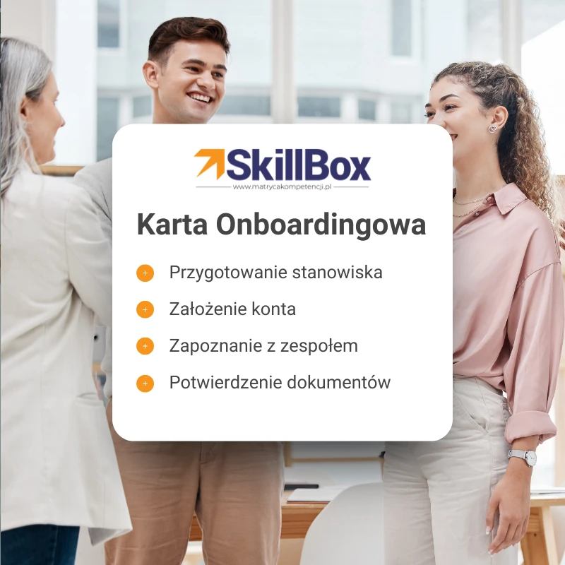 karta onboardingowa w SkillBox